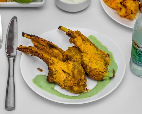 Saffron Lamb Chops